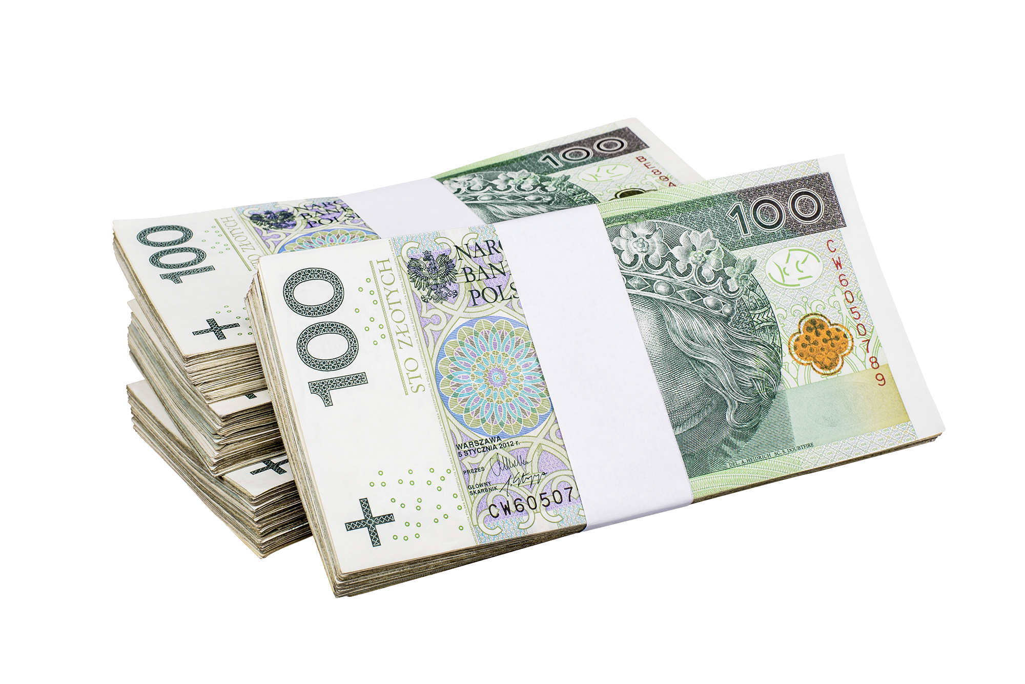 Plik banknotów